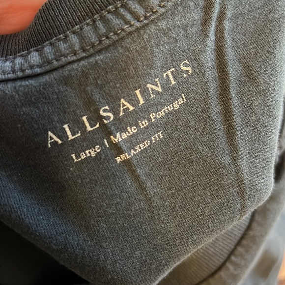 AllSaints Draco long sleeve tshirt - Picture 3 of 7